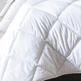 DIAMOND WHITE SOLID COLOR DUVET COMFORTER EXTRA THICK 1 PCS KING SIZE
